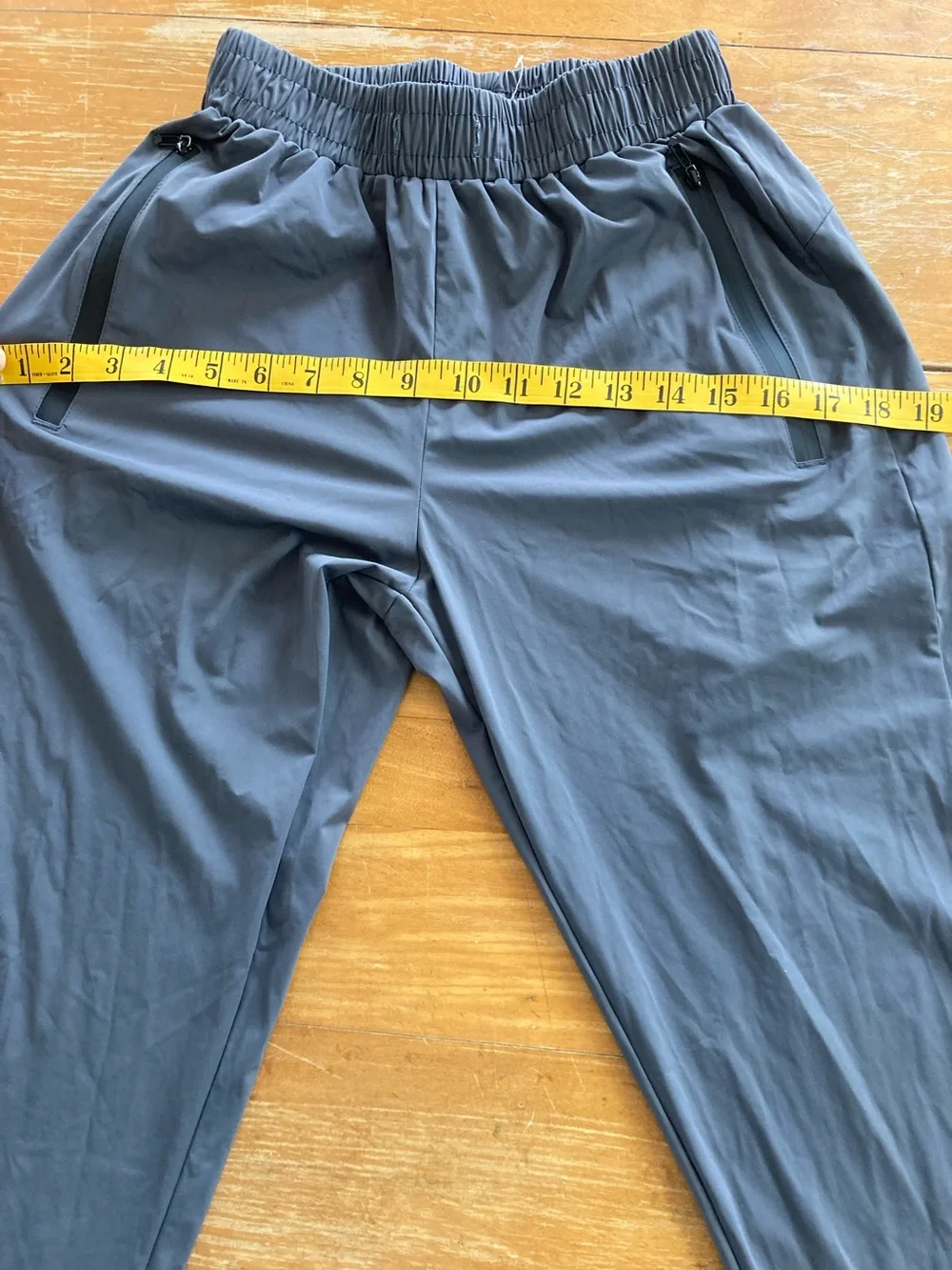 lululemon athletica Gray Track Joggers with Zip Pockets